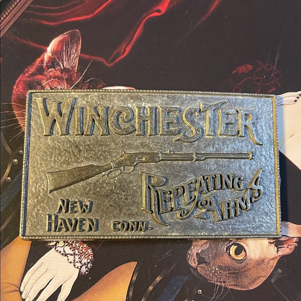 Winchester Repeating Arms Belt Buckle